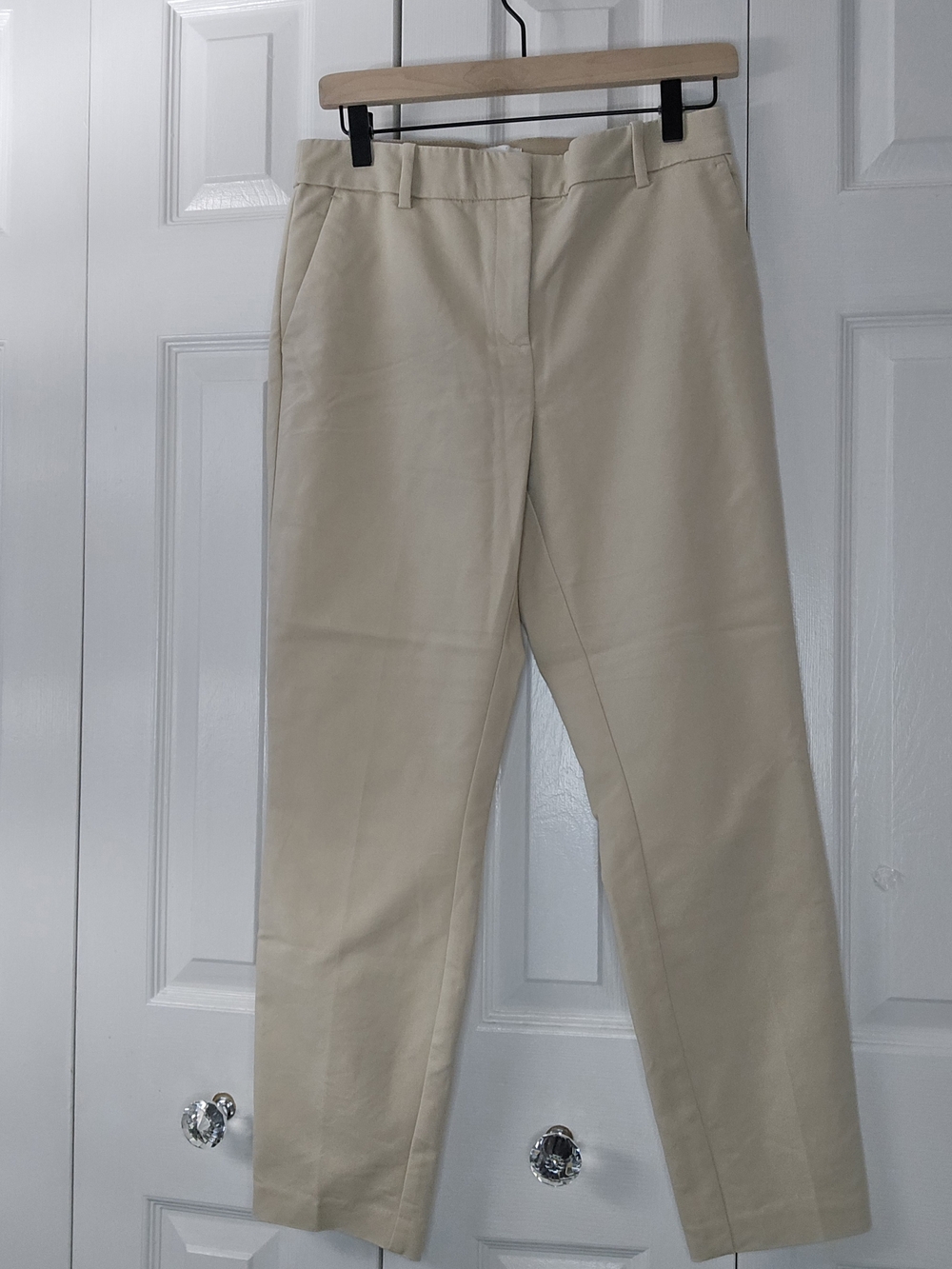 H&M Beige/Tan Waistband Straight Pants